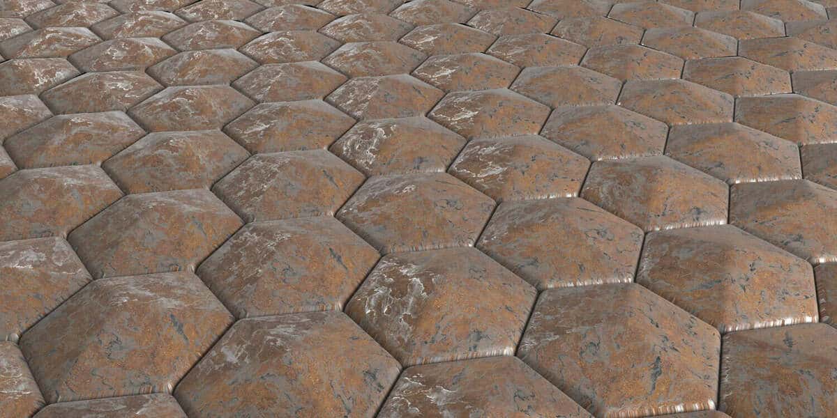 Matrite Si Forme Pentru Beton Amprentat   Matrite Hexagonale